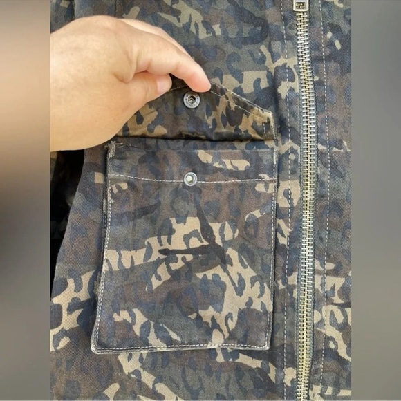 The Kooples camouflage jacket size Large - Picture 3 of 15
